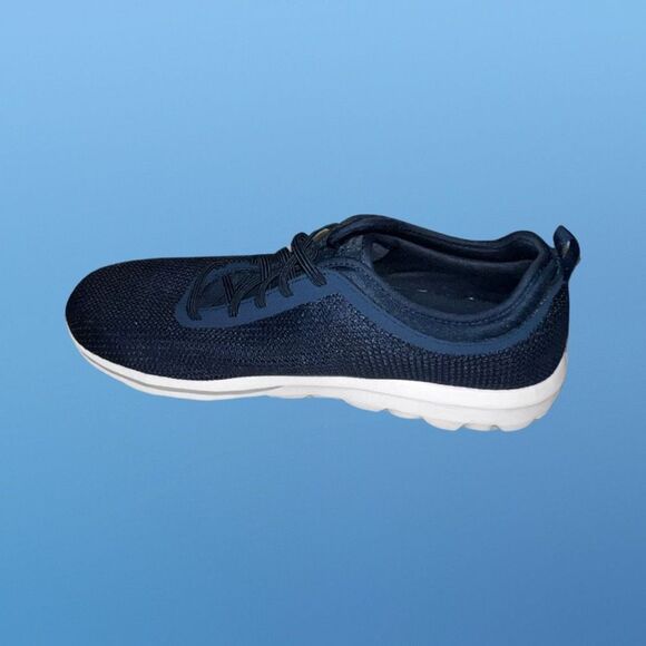 Women's Navy Skechers Go Walk Classic Slip On Sneaker Size 11 - Picture 4 of 6